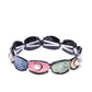 Priyaasi Designer Partywear Multi Colour Elastic Bracelet For Girls & Women - Swadesiicart