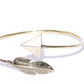 Priyaasi Gold-Polished Cuff Bracelet For Girls & Women - Swadesiicart