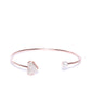 Priyaasi Gold Tone Open Adjustable Fashion Cuff Bracelet Bangle For Women And Girls - Swadesiicart