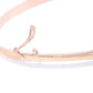Priyaasi Women Silver Plated Sparkling American Diamond Studded Party Wear Openable Bracelet - Swadesiicart