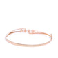 Priyaasi Women Silver Plated Sparkling American Diamond Studded Party Wear Openable Bracelet - Swadesiicart