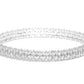 Priyaasi Women Silver-Plated American Diamond Studded Bracelet - Swadesiicart