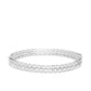 Priyaasi Women Silver-Plated American Diamond Studded Bracelet - Swadesiicart
