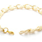 Priyaasi Women Pearl Gold-Polished Linked Bracelet - Swadesiicart