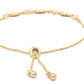 Priyaasi Women Stones Gold-Polished Fish Link Bracelet - Swadesiicart