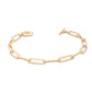 Priyaasi Women Rose Gold-Polished Floral Link Bracelet - Swadesiicart