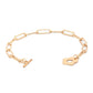 Priyaasi Women Rose Gold-Polished Floral Link Bracelet - Swadesiicart