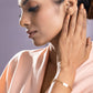 Priyaasi Women Contemparory Stones Rose Gold-Polished Link Bracelet - Swadesiicart