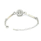 Priyaasi Women American Diamond Silver Plated Link Bracelet - Swadesiicart
