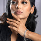 Priyaasi Women Contemparory Sliver Plated Link Bracelet - Swadesiicart