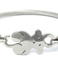 Priyaasi Women Silver Plated Teddy Bear Bangle-Style Bracelet - Swadesiicart