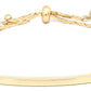 Priyaasi Women Contemparory Stones Gold-Polished Link Bracelet - Swadesiicart