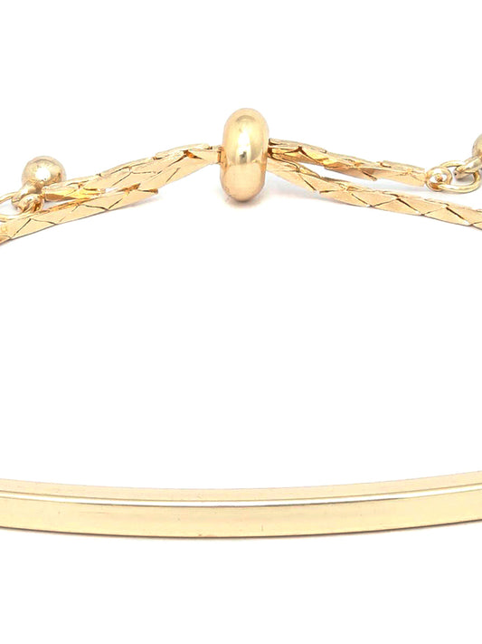 Priyaasi Women Contemparory Stones Gold-Polished Link Bracelet - Swadesiicart