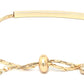 Priyaasi Women Contemparory Stones Gold-Polished Link Bracelet - Swadesiicart