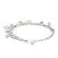 Priyaasi Women Silver Plated Heart Link Bracelet - Swadesiicart
