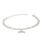 Priyaasi Women Silver Plated Fishtail Link Bracelet - Swadesiicart