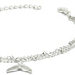 Priyaasi Women Silver Plated Fishtail Link Bracelet - Swadesiicart