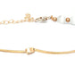 Priyaasi Women White Pearls Rose Gold-Polished Link Bracelet - Swadesiicart