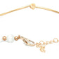 Priyaasi Women White Pearls Rose Gold-Polished Link Bracelet - Swadesiicart