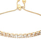 Priyaasi Women American Diamond Gold-Polished Link Bracelet - Swadesiicart