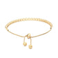 Priyaasi Women American Diamond Gold-Polished Link Bracelet - Swadesiicart