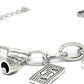 Priyaasi Women Interlinked Sliver Plated Charm Bracelet - Swadesiicart