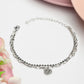 Priyaasi Women Silver Plated Love Link Bracelet - Noz2Toz