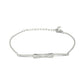 Priyaasi Women Contemparory Stones Silver Plated Link Bracelet - Swadesiicart