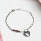 Priyaasi Women Charmer-Silver Plated Heart Link Bracelet - Noz2Toz