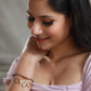 Priyaasi Women Rose Gold Layered Bracelet - Swadesiicart