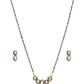 Priyaasi Gold Finish American Diamond Mangalsutra With Earrings Set For Women - Swadesiicart