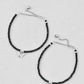 VOJ Set of 2 Butterfly Black Beads Anklet - Swadesiicart