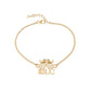 trueBrowns 925 Sterling Silver Gold-Polished Gold Micron Plated Bhai Bracelet Rakhi | Swadesiicart