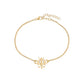 trueBrowns 925 Sterling Silver Gold-Polished Gold Micron Plated Trishul Bracelet Rakhi | Swadesiicart
