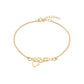 trueBrowns 925 Sterling Silver Rockstar Gold-Polished Gold Micron Plated Bracelet Rakhi | Swadesiicart