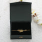 trueBrowns 925 Sterling Silver Gold-Polished Gold Micron Plated Swag Bracelet Rakhi | Swadesiicart