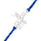 trueBrowns X Voylla 925 Sterling Silver Precious Cool Bhai Thread Rakhi | Swadesiicart