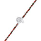 trueBrowns 925 Sterling Silver Auspicious Ganpati Thread Style Rakhi | Swadesiicart