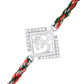trueBrowns 925 Sterling Silver Precious Om Thread Rakhi | Swadesiicart