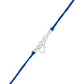 trueBrowns 925 Sterling Silver Precious Rockstar Thread Rakhi | Swadesiicart