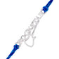 trueBrowns 925 Sterling Silver Precious Rockstar Thread Rakhi | Swadesiicart