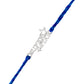 trueBrowns 925 Sterling Silver Precious Superstar Thread Rakhi | Swadesiicart
