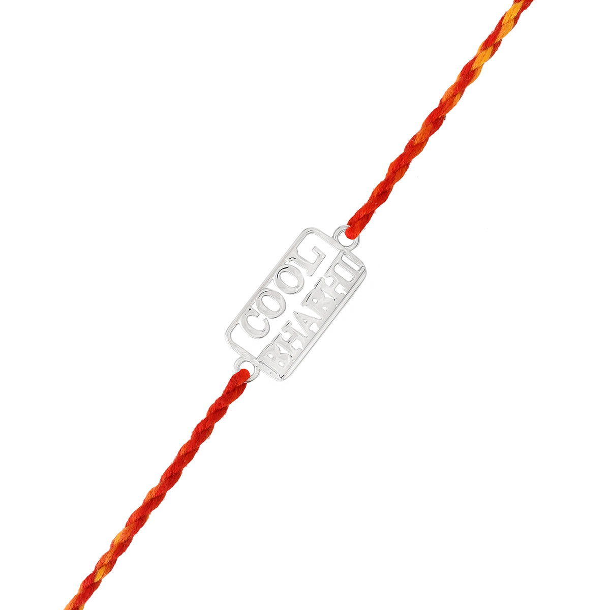 trueBrowns 925 Sterling Silver Precious Cool Bhabhi Thread Rakhi | Swadesiicart