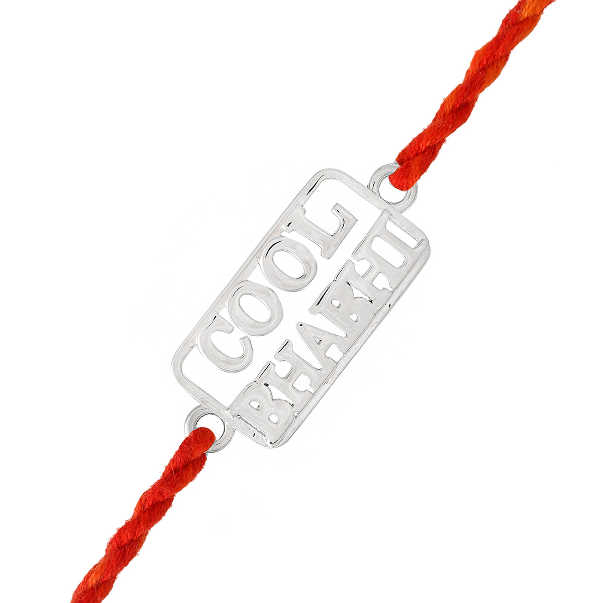 trueBrowns 925 Sterling Silver Precious Cool Bhabhi Thread Rakhi | Swadesiicart