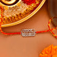 trueBrowns 925 Sterling Silver Precious Cool Bhabhi Thread Rakhi | Swadesiicart