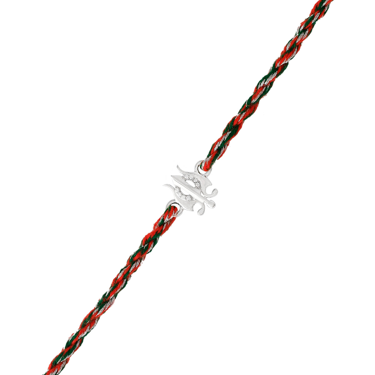 trueBrowns 925 Sterling Silver Precious Silver Thread Rakhi | Swadesiicart