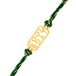 trueBrowns 925 Sterling Silver Gold-Polished Gold Micron Plated Cool Bhai Thread Rakhi | Swadesiicart
