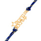 trueBrowns 925 Sterling Silver Gold-Polished Gold Micron Plated Superstar Thread Rakhi | Swadesiicart