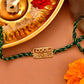 trueBrowns 925 Sterling Silver Cool Bhabhi Gold-Polished Gold Micron Plated Thread Rakhi | Swadesiicart