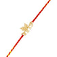trueBrowns X Voylla 925 Sterling Silver Gold-Polished Gold Micron Plated Bhai Thread Rakhi | Swadesiicart